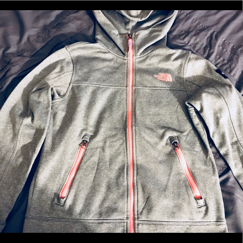 The North Face zip up hoodie